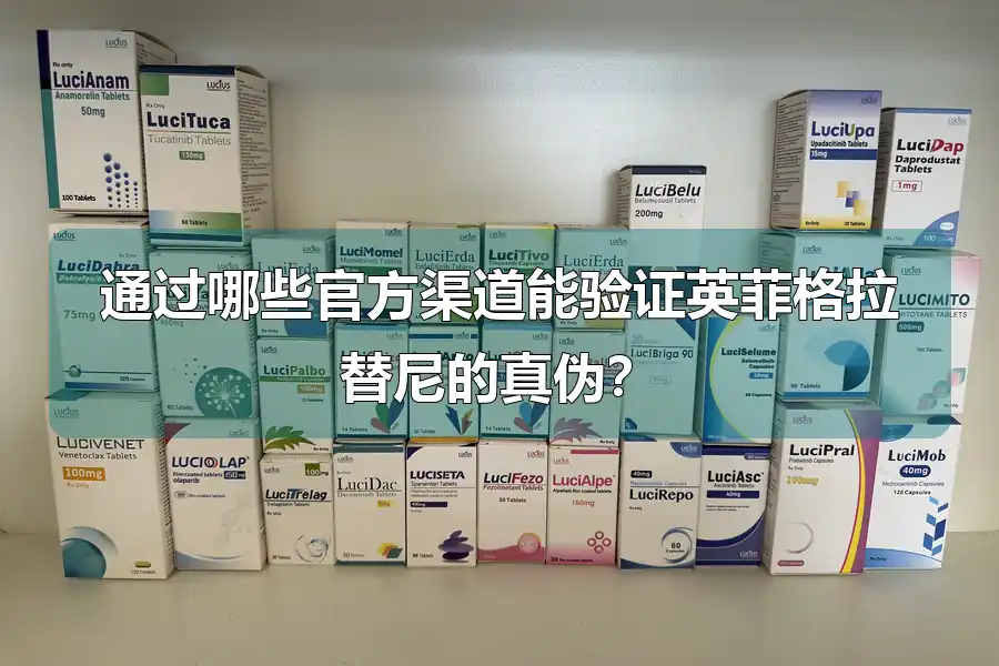 通过哪些官方渠道能验证英菲格拉替尼的真伪？